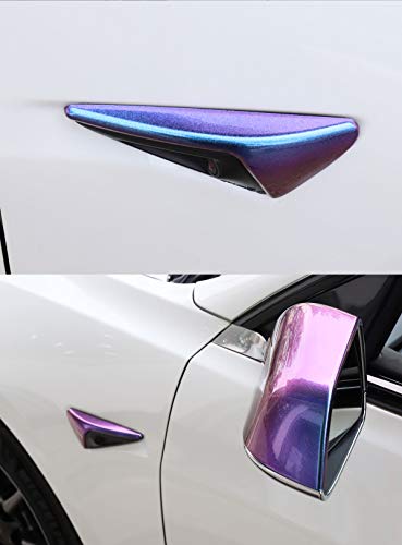 Starry Sky Chameleon Series Turn Signal/Autopilot Camera Cover for 2017-2020 Tesla Model 3 & Y