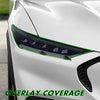 PreCut Vinyl Smoke Tint for 2021-2022 Ford Mustang Mach-E Headlight (1. Headlight, 35% Light Smoke)