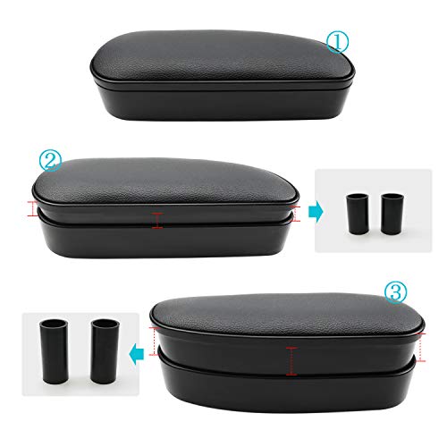 Car Door Elbow Rest Side Door Arm Rest Storage Case for Tesla Model 3/ Model S/Model X, Adjustable Height Arm Rest Comfort