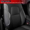 Tesla Model Y Seat Cover Black Leather Car Seat Cushion Protector Custom Fit for Tesla Model Y 2020 2021