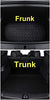 Floor Liner Fit for Tesla Model Y 2020 2021 Fully Embedded No Edge Customized Floor Mat Frunk Trunk Blanket-Non-Slip Waterproof Car Carpet Protect All Weather (Black)