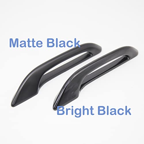 Easy to Open Add On Door Handles for Tesla Model 3 & Y (Bright Black-4 Piece Set)