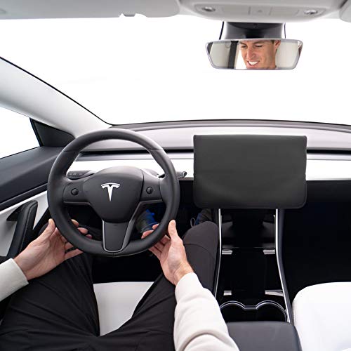 Tesla Model 3 & Model Y Screen Protection Cover- Black Screen Cover