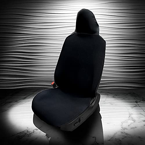 Waterproof and Machine Washable Seat Cover for Tesla Model S, 3, & Y (Black)
