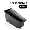 Center Console Organizer for Tesla Model 3/Y Accessories,Seat Side Gap Organizer Tray Storage Pocket for Tesla Model Y/3 Front Driver Seat,Holds License Phone Wallet Cards Keys ID (Black)