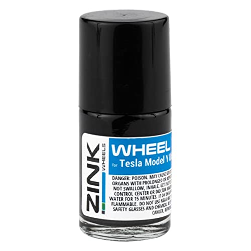 Tesla Wheel Touch Up Paint for 21" Model Y Grey Uberturbine Performance Rims - DIY Inexpensive Curb Rash Repair