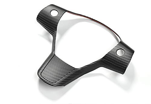 Steering Wheel Frame/Trim for 2017-2022 Tesla Model 3 & Y (Matte Carbon Fiber Pattern)