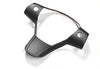 Steering Wheel Frame/Trim for 2017-2022 Tesla Model 3 & Y (Matte Carbon Fiber Pattern)