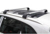 2Pcs Lockable Roof Rack Cross Bars Crossbar Baggage Luggage Rack Aluminum Fit for VW Volkswagen ID.4 2020 2021 - Silver