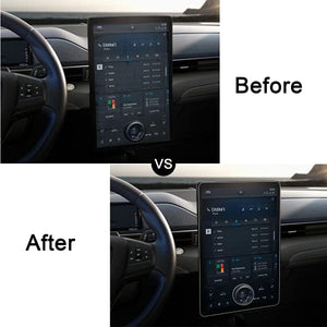 Mustang Mach-E Screen Protector Center Control Compatible with 2021-2022 Mustang Mach-E Anti-Glare Anti-Fingerprint (HD 2PCS)