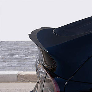 Tesla Model Y Spoiler Wing Performance Rear Trunk Lip Tail Car Styling Kits 2020 2021 Tesla Model Y Accessories (Matte Carbon Fiber Pattern)