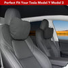 Super Soft Neck Support Headrest Pillows for Tesla Model 3 & Y (2 Pieces)