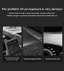 Custom Tailored Rear Triangular Window Privacy Shades for The Tesla Model Y