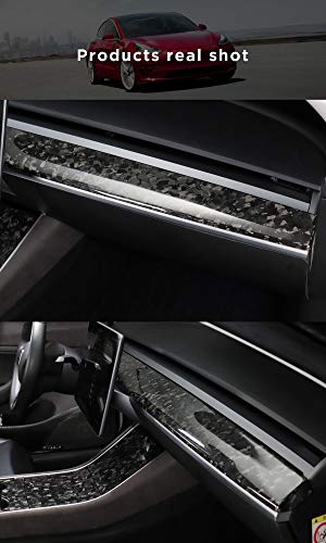 Tesla Model 3 & Y Forged Carbon Fiber Dashboard Cap