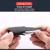 2pcs Compatible with 2021 2020 2019 Chevrolet Camaro Malibu Limited Cruze Equinox Sonic Spark Traverse Bolt EV Carbon Fiber Looks Silicone FOB Key Case Cover Protector Keyless Entry Remote Holder