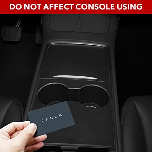 Center Console ABS Plastic Overlays for 2021-2022 Tesla Model 3 & Y