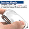 Fit for 2021 2020 2019 Chevrolet Chevy Camaro Malibu Spark Blazer Bolt EV Equinox Trax TPU Key Fob Remote Cover Case Shell Glove Pouch Holder Protector Keyless Entry Sleeve Accessory, Silver