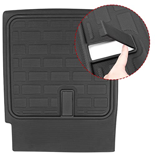 Tesla Model Y Floor Mats 3D Full Set Liners All-Weather Anti-Slip Waterproof Frunk & Trunk Mat Accessories Compatible with 7 Seater Model Y