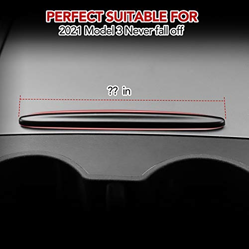 2021-2022 Tesla Model 3 & Model Y Central Control Panel Sliding Strip Protector (ONLY FIT New Console)