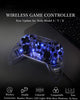 2021-2022 New Updated Tesla Game Controller, Wireless PC Game Controller Compatible with Tesla Model 3 / Y / S, PC, Switch, Steam, Tesla Screen Controller With Dual-Vibration, 8 Semi-Transparent LED Backlight