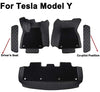 Tesla Model Y Floor Mats All-Weather 2020 2021 Model Y All-Protection Waterproof Interior Liners. (Black)