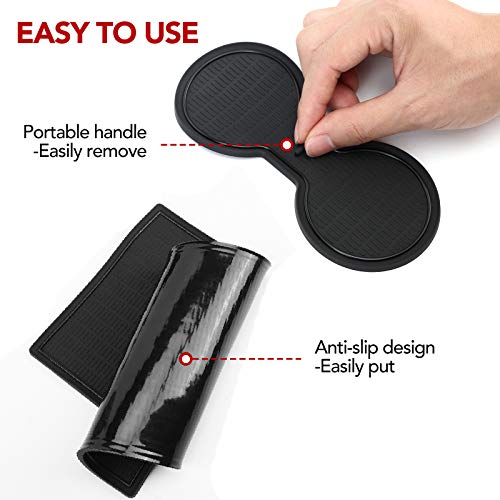 Tesla Model Y Door Cup and Center Console Liner Mats