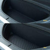 Tesla Model X 6 Seat 7 Seat Leather Trunk Mat and 3rd Row Seat Back Protector Mat