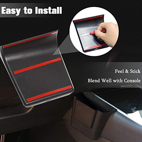 Tesla Center Console Organizer for Tesla Model 3 Model Y Driver Seat Side Gap Organizer Pocket Tray Storage Box Tesla Model 3 Model Y Accessories (Flocked)