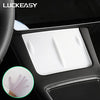Anti-Skid Silicone Charging Pad for Tesla Model 3 & Y(Translucent White)