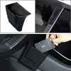Tesla Center Console Organizer for Tesla Model 3 Model Y Driver Seat Side Gap Organizer Pocket Tray Storage Box Tesla Model 3 Model Y Accessories (Flocked)