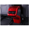Tesla Model 3 Car Rear Console Center Air Conditioner Vent Outlet Frame Cover Trim Stickers Styling Glossy Red 2017-2019