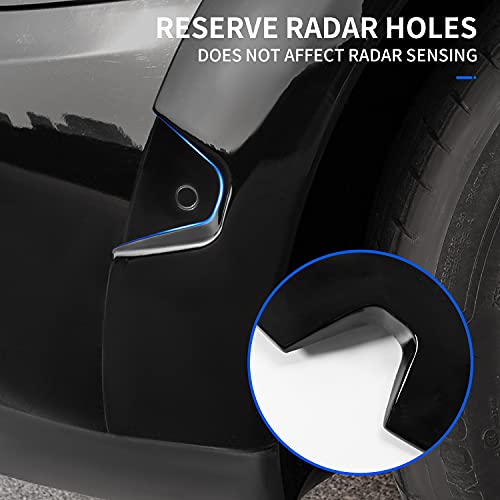 Fender Flares/Wheel Arches for 2020-2022 Tesla Model Y (4 Sides-Glossy Black)