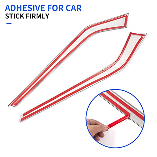 Central Console Side Trim for 2021 Tesla Model 3 & Y (Glossy Carbon Fiber)