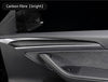 2021-2022 Tesla Model 3 Real Carbon Fiber Front Door Panel (Gloss Carbon Fiber)