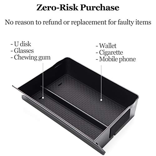 Tesla Model S/Model X Cubby Drawer,Center Console Organizer Storage Box for Tesla Model S/Model X (2012-2019 2020 2021)
