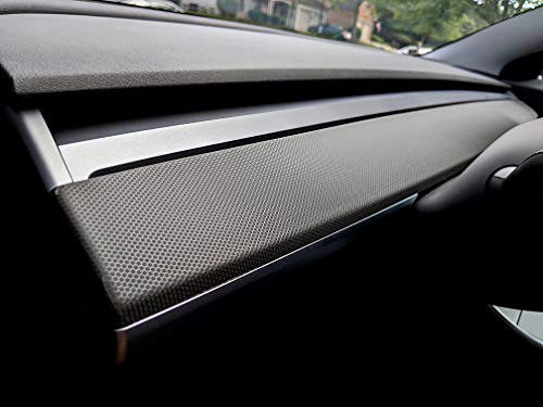 Tesla Model 3 & Y Matrix Black Dash Wrap