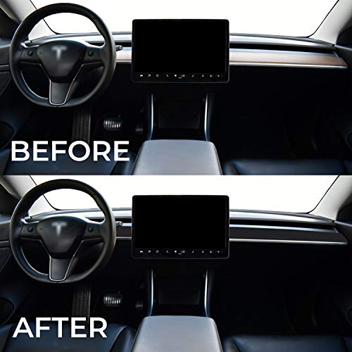 Matte Pink Dashboard Wrap for 2017-2020 Tesla Model 3 & Y