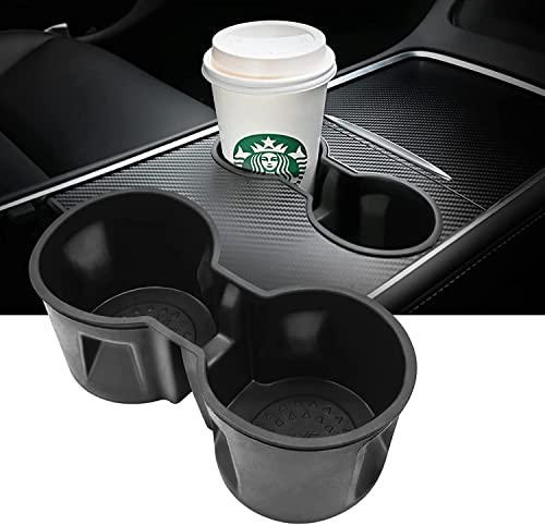 Armrest Center Console Storage Organize Only for 2020-2022 Tesla Model Y, Flocked Organizer Armrest Hidden Cubby Drawer Storage Box & Backseat Box & Under Seat Storage Custom Fit (5 PCS