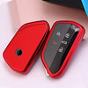 Soft TPU Key Fob Cover Case fit for VW ID4 ID3 MK8 Golf GTI Skoda Octavia Remote Keyless Entry Key Fob(Red)