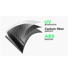 Tesla Model 3 & Model Y Glossy Carbon Fiber Pattern Dash Panel Cover Instrument Trim - 1 Piece Dashboard