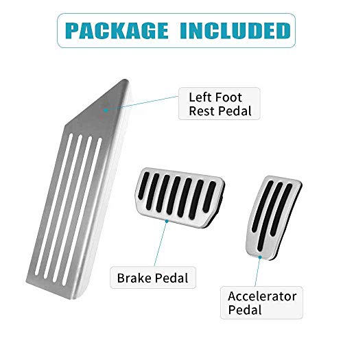 Non-Slip Performance Foot Pedals Pads Auto Aluminum Pedal Covers For Tesla Model 3/Y for Tesla Accessories