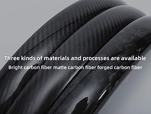 Tesla Model 3 Model Y 2017-2022 True Carbon Fiber Replace The Original car seat Back Cover(Glossy)