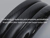 Tesla Model 3 Model Y 2017-2022 True Carbon Fiber Replace The Original car seat Back Cover(Glossy)