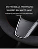 Hand Stitched Leather Alcantara Steering Wheel Cover for Tesla Model 3 & Y