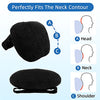Car Headrest Neck Pillow Fits for Tesla Model 3 Model Y,2 Pack Soft Car Seat Pillow Head Neck Rest Cushion