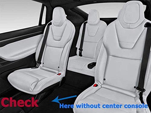 Tesla Model X 6 Seat Floor Mats All-Weather PU Leather Mats Include Front and Rear Trunk Mat