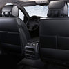 Front & Rear Seat Covers for Chevy Chevrolet Bolt EV EUV Car Seat Cover Luxury PU Leather Breathable Comfortable Black×Red