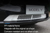 Front Grille Mesh for 2020-2022 Tesla Model Y Bumper Grille Grid Inserts(ABS Gloss White)