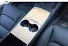2021-2022+ Model 3 & Model Y Center Console Wood Wrap