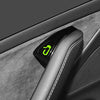 8pcs Tesla Model 3/Y Door Sticker Glow in The Dark,Door Open Button Luminous Decal Set, Model 3/Y Accessories Interior